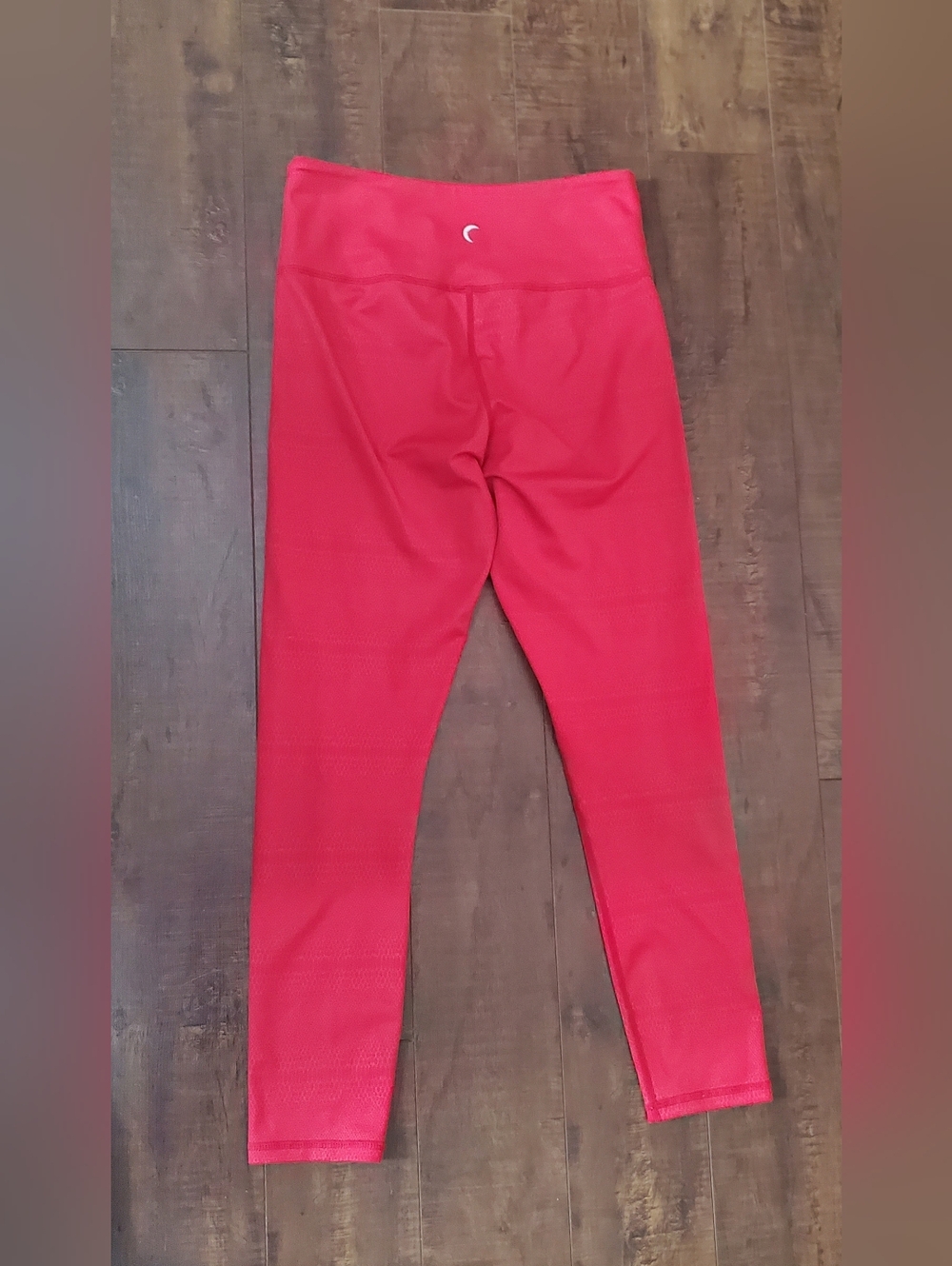 ZYIA Red Venom Performance Leggings with Crescent Logo EUC Size 6-8